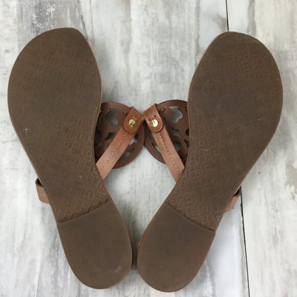 Tory Burch Miller Leather Sandal 8 - Picture 7 of 8